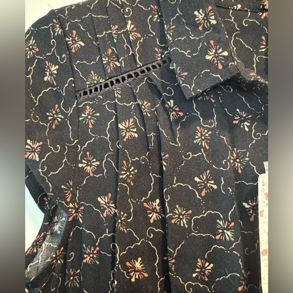 Free People NWT Debby Dot Romper in Black Combo - Picture 6 of 10